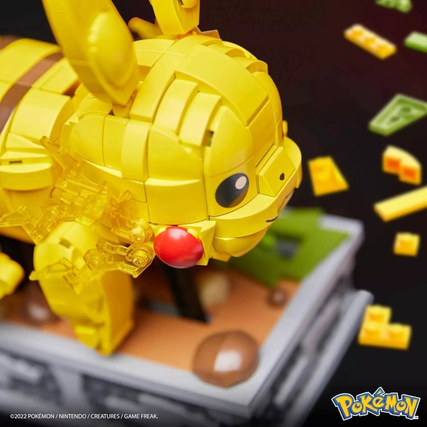 Mega Pokémon Building Toys Set Motion Pikach image 3
