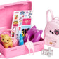 Barbie Doll with 'Malibu' Travel Set, Puppy and more image 5