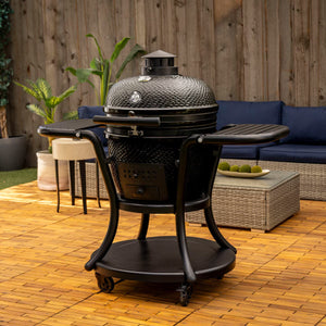 Pit Boss 24” (60 Cm) Ceramic Kamado Charcoal Barbecue Grill + Cover in Black