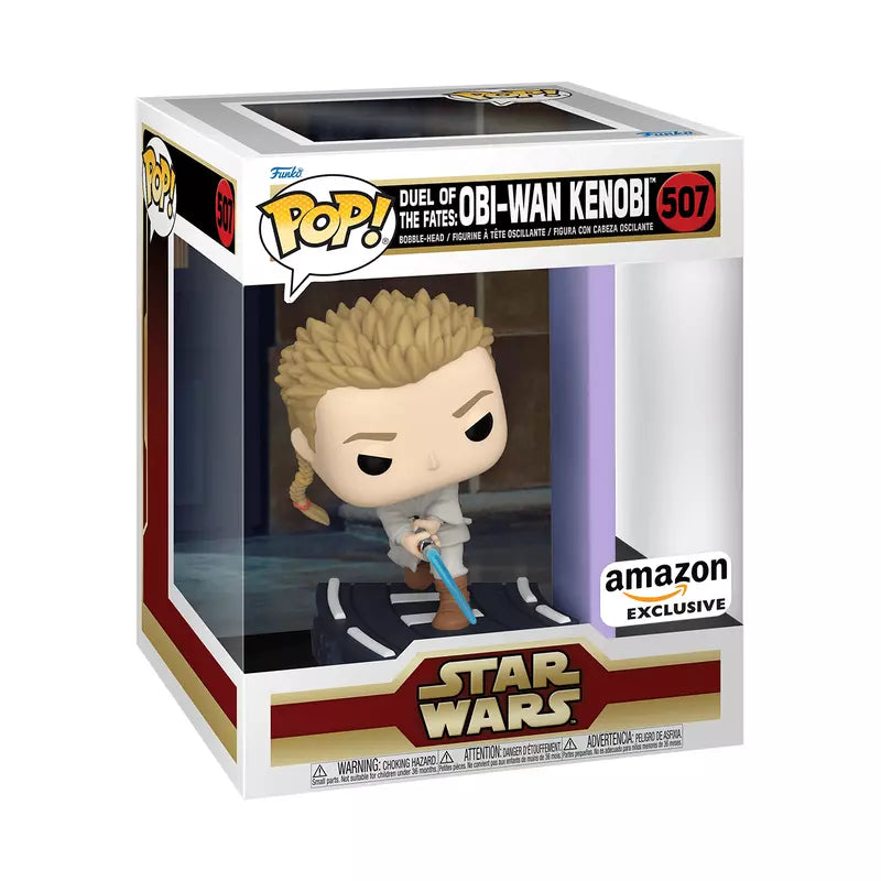 Funko Pop! Deluxe Star Wars: Duel of The Fates OBI-Wan Kenobi image 0