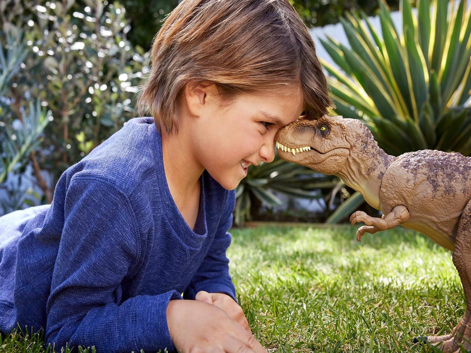 Mattel Jurassic World All-Out Attack T-rex Dinosaur Action Figure image 3