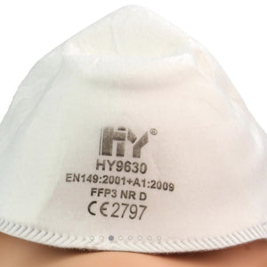 Masque anti-poussière jetable FFP3 à filtre fin – Boîte de 10