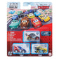 Disney Pixar Cars Mini Racers Die-Cast 3-Pack | 1:87 Scale Metal Vehicles | Assorted Character Sets