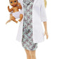 Coffret Barbie Docteur Bébé avec poupée blonde et poupée bébé