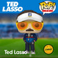 Funko Pop TV : Ted Lasso - Ted Lasso avec lunettes de soleil, variante rare Chase