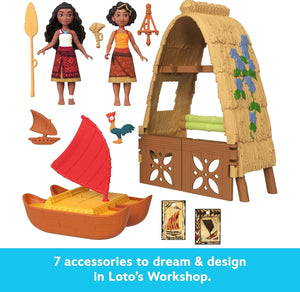 Jouets Disney Moana 2, atelier Moana et Loto