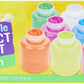 Peinture lavable pour enfants Crayola, 10 couleurs néon, flacons de 59 ml (2 oz) 54-2390