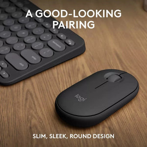 Ensemble clavier et souris sans fil Logitech Slim Bluetooth, disposition américaine