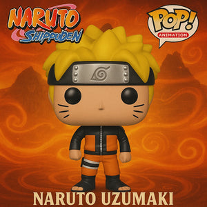 Funko Pop! Naruto Uzumaki | Naruto Shippuden Animation Vinyl Collectible Figure