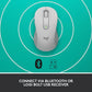 Souris sans fil Logitech Signature M650 pour les entreprises, format moyen, blanc cassé