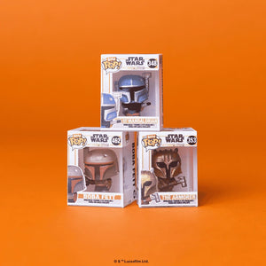 Funko Bitty Pop! The Mandalorian 4-Pack | Heavy Infantry, The Armorer, Bo-Katan Kryze + Mystery Figure