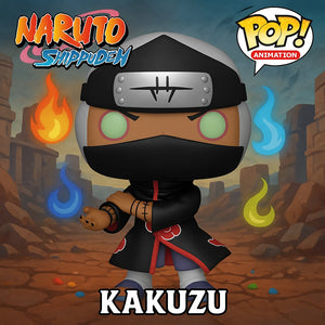 Funko Pop! Kakuzu | Naruto Shippuden Animation Vinyl Collectible Figure