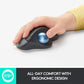 Souris trackball sans fil Logitech ergonomique pour droitier