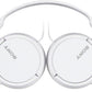 Casque audio Sony série ZX avec basses renforcées