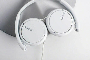 Casque audio Sony série ZX avec basses renforcées
