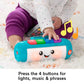 Fisher-Price Light Up Learning Speaker & Removable Toy Phone | Lights, Sounds & Songs | Baby Toy