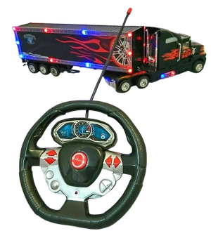 Camion télécommandé grand format avec volant