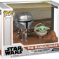 Funko Pop! Moment Star Wars: The Mandalorian and Child #390