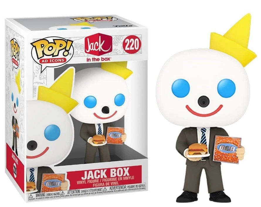 Icône publicitaire Funko POP! : Jack in the Box - Mascotte Jack Box