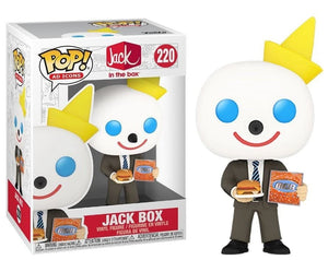 Funko Pop! Jack Box #220 | Jack in the Box Ad Icons Vinyl Collectible Figure