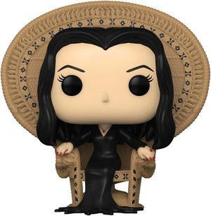 Funko POP! Deluxe : TV : La Famille Addams – Morticia Addams dans un fauteuil