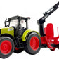 Transport de bois par tracteur Big Daddy Farm