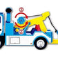 Camion de dépannage de police Big Daddy et voiture jouet