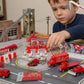 Coffret de voiture avec accessoires - Pompiers et secours 40 pièces