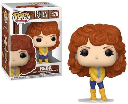 Funko Pop! Reba McEntire Cowgirl | Reba It's Your Call Rocks Vinyl Collectible Figure