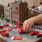 Coffret de voiture avec accessoires - Pompiers et secours 40 pièces