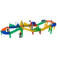 Mag-Genius Jeu de construction magnétique de 55 pièces - Course automobile