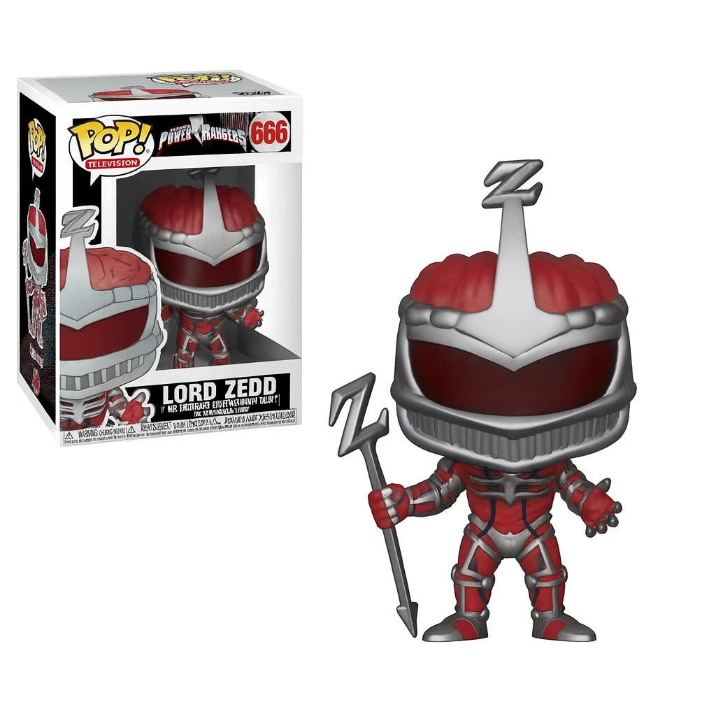 Figurine Funko POP! TV Power Rangers Série 7 Lord Zedd en vinyle n° 666