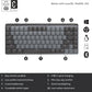 Clavier mécanique sans fil rétroéclairé Logitech MX Mini, disposition américaine en graphite