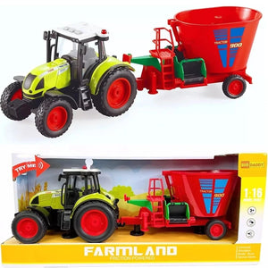 Mélangeur d'aliments pour bétail Big Daddy Farm Tractor