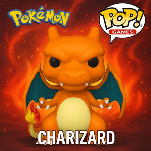 Funko Pop! Charizard #843 | Pokémon Games Vinyl Collectible Figure