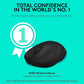 Logitech M185 Wireless Mouse | 12-Month Battery | Plug-and-Forget Nano Receiver | Ambidextrous | Black