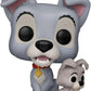Funko Pop! Disney : La Belle et le Clochard - Clochard avec son chiot