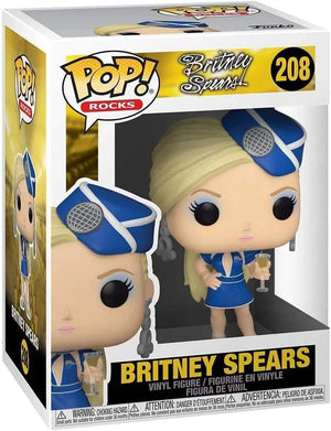 Funko Pop! Rocks : Britney Spears - Hôtesse de l'air toxique