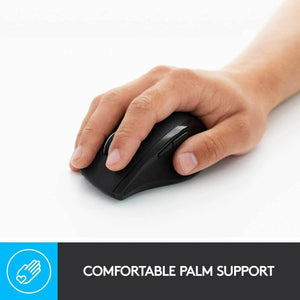 Logitech M705 Marathon Wireless Mouse | 3-Year Battery | Hyper-Fast Scroll | 5 Buttons | Unifying Receiver