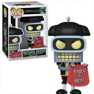 Funko Pop! Matador Bender | Futurama Animation Vinyl Collectible Figure