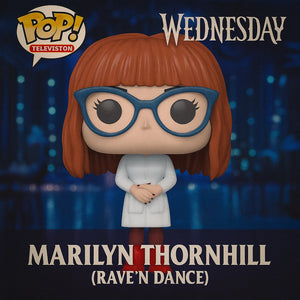 Funko Pop! Marilyn Thornhill (Rave'n Dance) | Wednesday Television Vinyl Collectible Figure