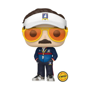 Funko Pop TV : Ted Lasso - Ted Lasso avec lunettes de soleil, variante rare Chase
