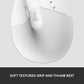 Logitech Lift for Business, Souris ergonomique verticale Bluetooth Blanc cassé