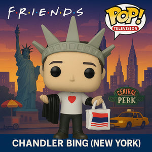 Funko Pop! Chandler Bing (New York) | Friends TV Vinyl Collectible Figure