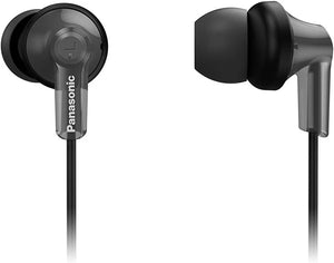 Panasonic RP-HJE120B-K Bluetooth In-Ear Earbuds | Built-In Microphone | Secure Fit | Black