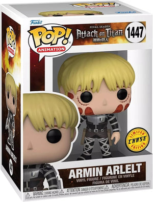 Funko Pop! Animation : L'Attaque des Titans - Armin Arlelt + Protecteur