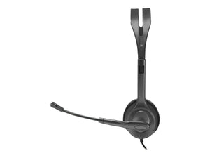 Casque stéréo Logitech H111, Service client, Prise audio 3,5 mm