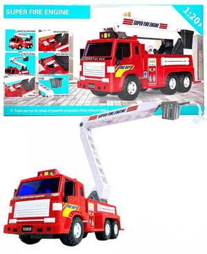 Big Daddy Fire Engine with Water Spray & Extendable Ladder | Kids Fire Truck Toy