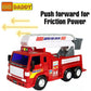 Camion de pompiers Big Daddy avec tuyau d'arrosage extensible et fonctionnel