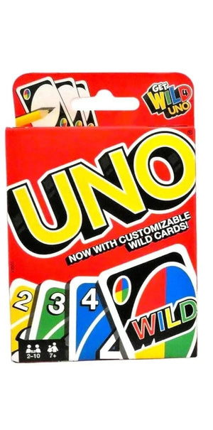 UNO & DOS Second Edition Card Game Bundle | 2 Games | Family & Party Card Games by Mattel